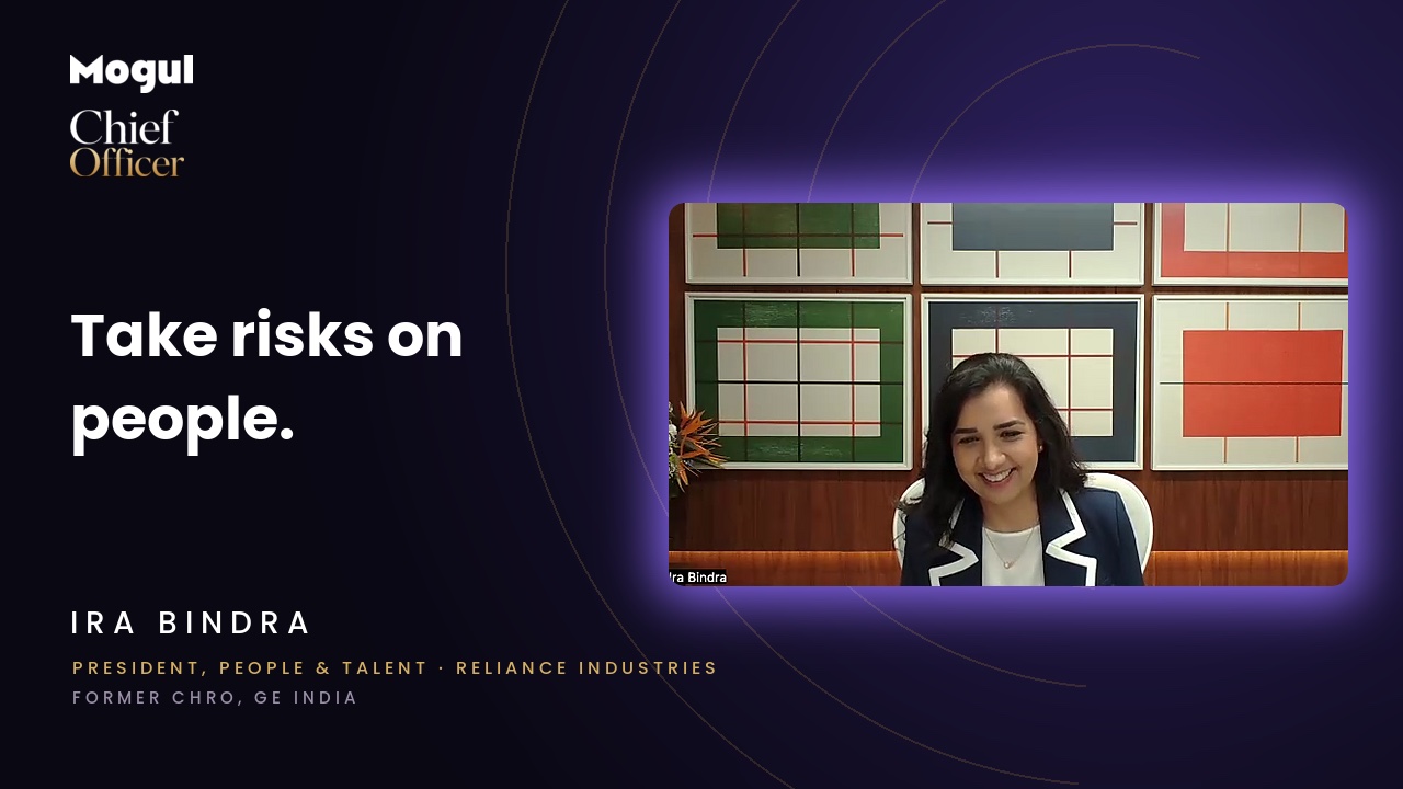 Chief Officer Episode 3: Ira Bindra, President, People & Talent at Reliance Industries