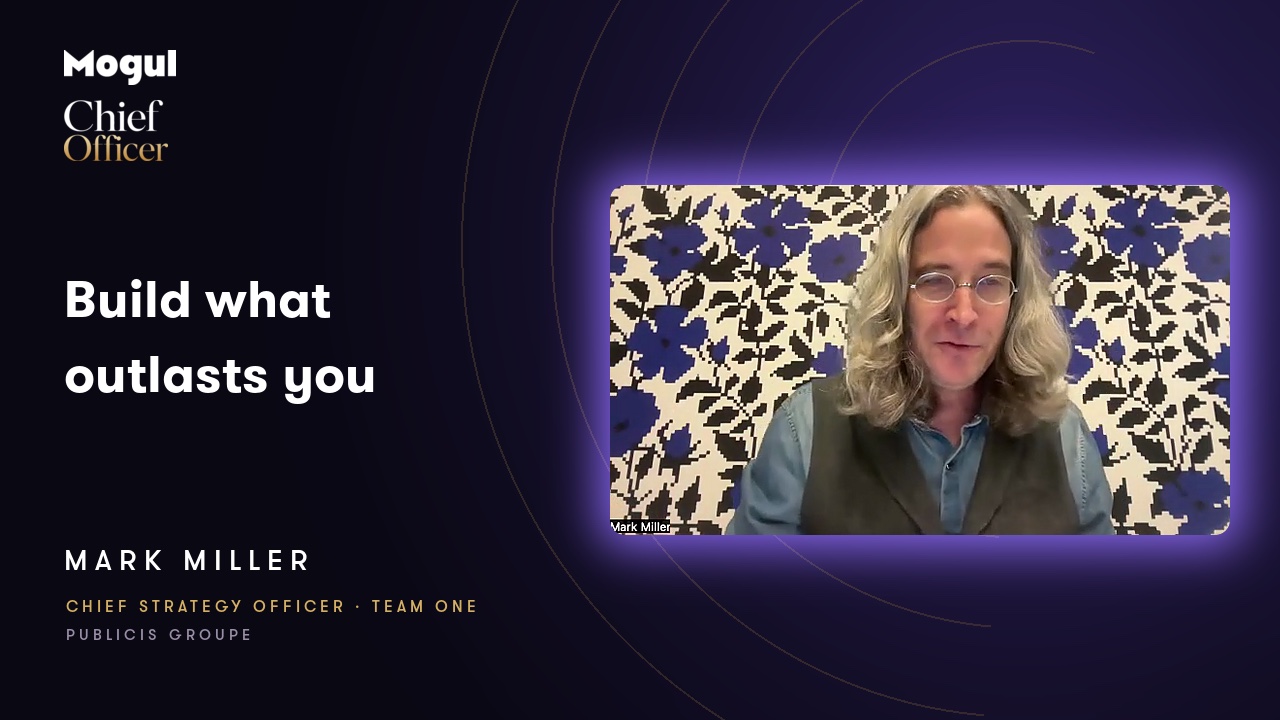 Chief Officer Episode 5: Mark Miller, Chief Strategy Officer at Team One