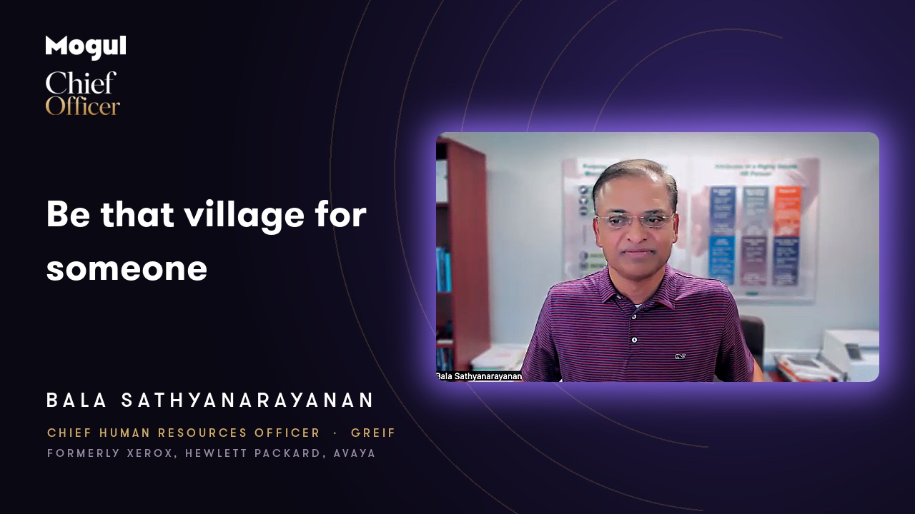 Chief Officer Episode 8: Bala Sathyanarayanan, Chief Human Resources Officer at Greif