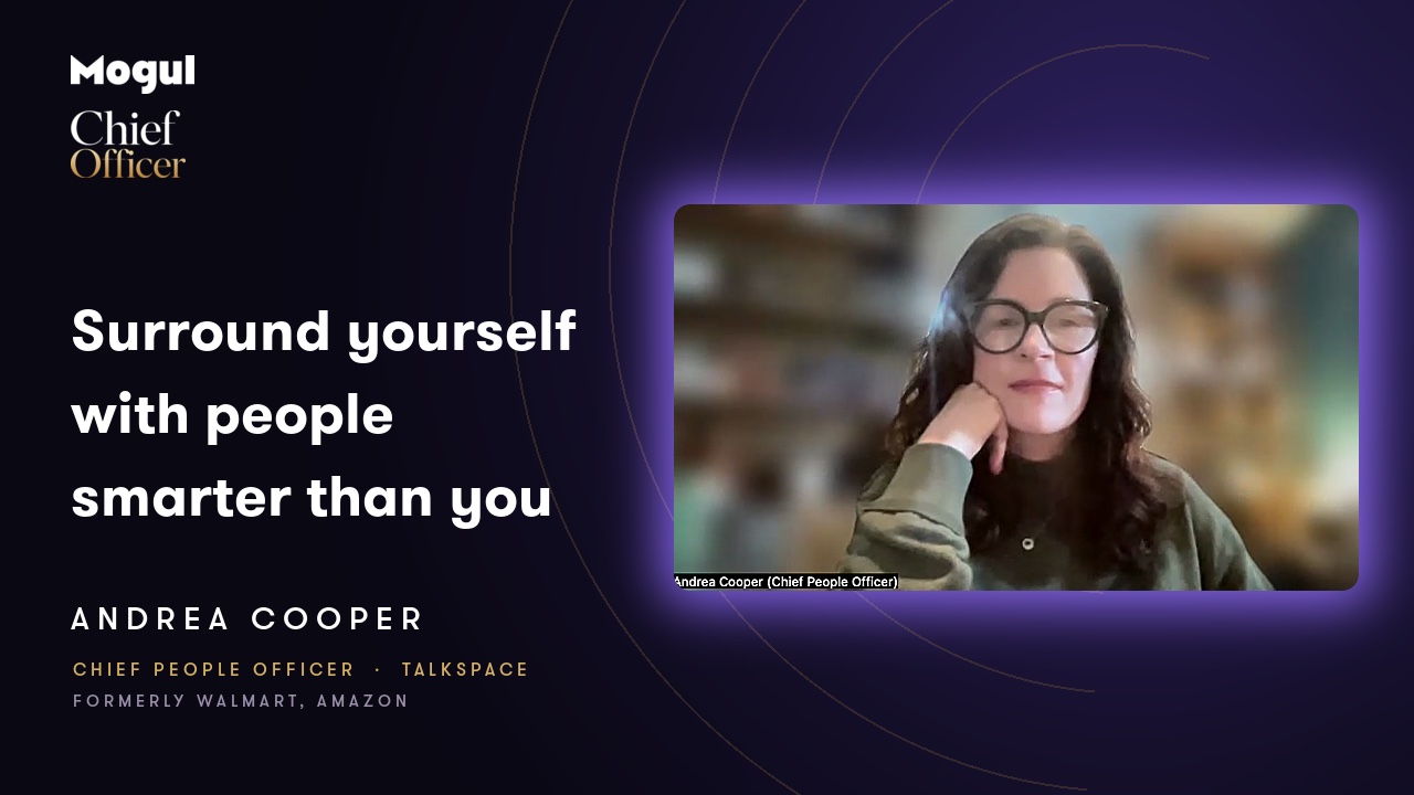 Chief Officer Episode 9: Andrea Cooper, Chief People Officer at Talkspace